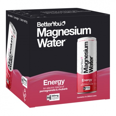 Better You Magnesium Water Energy 4x250ml